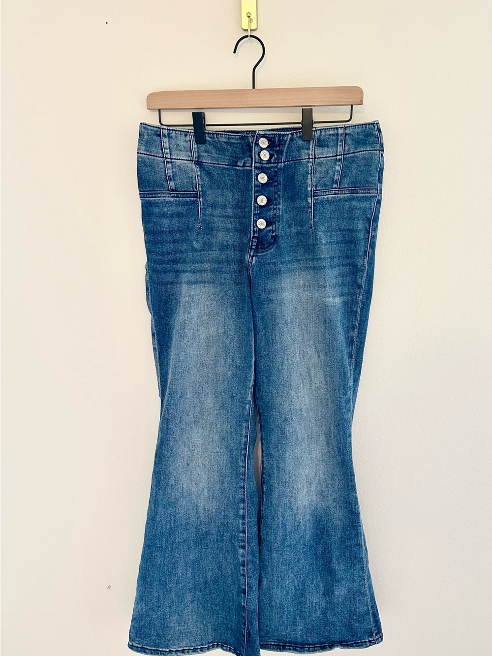 Lucky Brand Stevie High Rise Flare Jeans Dark Wash Size 12/31